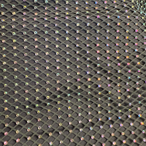 Anthropologie Sunday in Brooklyn One-Shoulder Mesh Shine Mini Dress - Picture 3 of 15